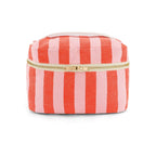 Vanity Oona rayures candy pink / rouge