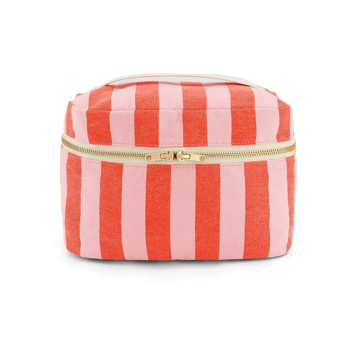 Vanity Oona rayures candy pink / rouge