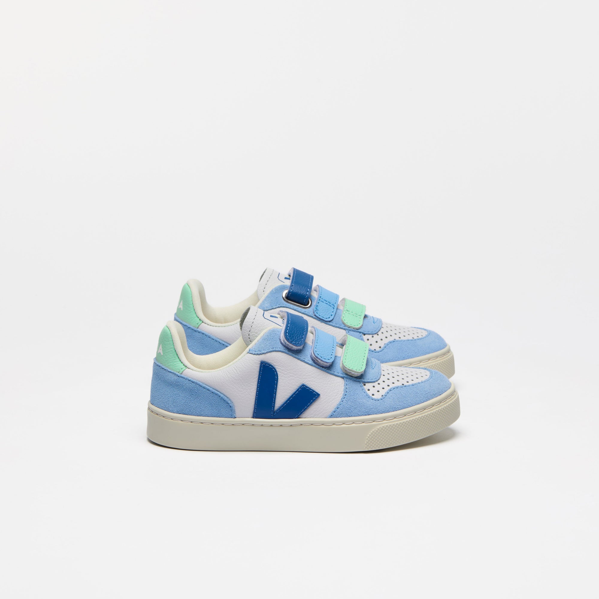 V-10 Ice Multico Indigo Velcro Sneakers