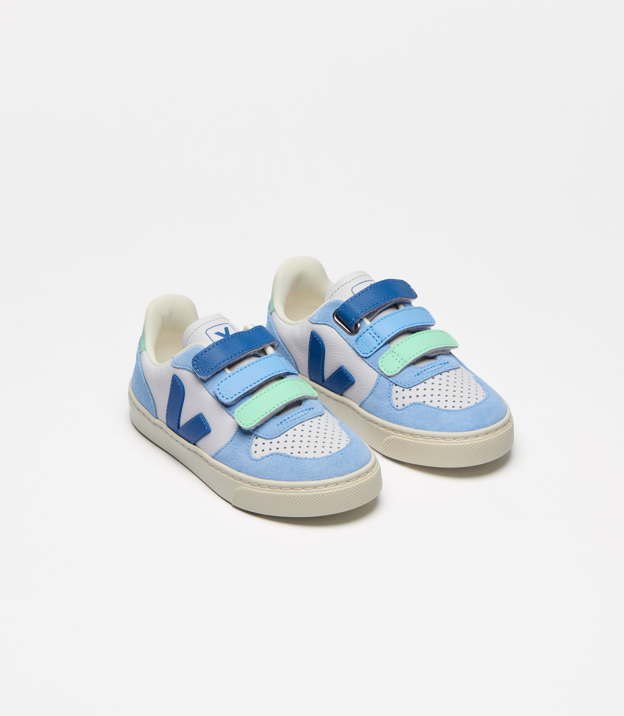 V-10 Ice Multico Indigo Velcro Sneakers