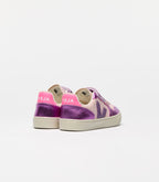 V-10 Multico Petale white scratch sneakers 