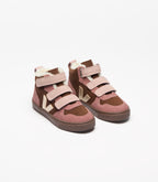Sneakers Veja Small V -10 Mid W Suede - Walnut/Platinum/Bark