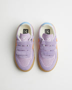V-10 Multico Petale white scratch sneakers