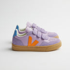 V-10 Multico Petale white scratch sneakers
