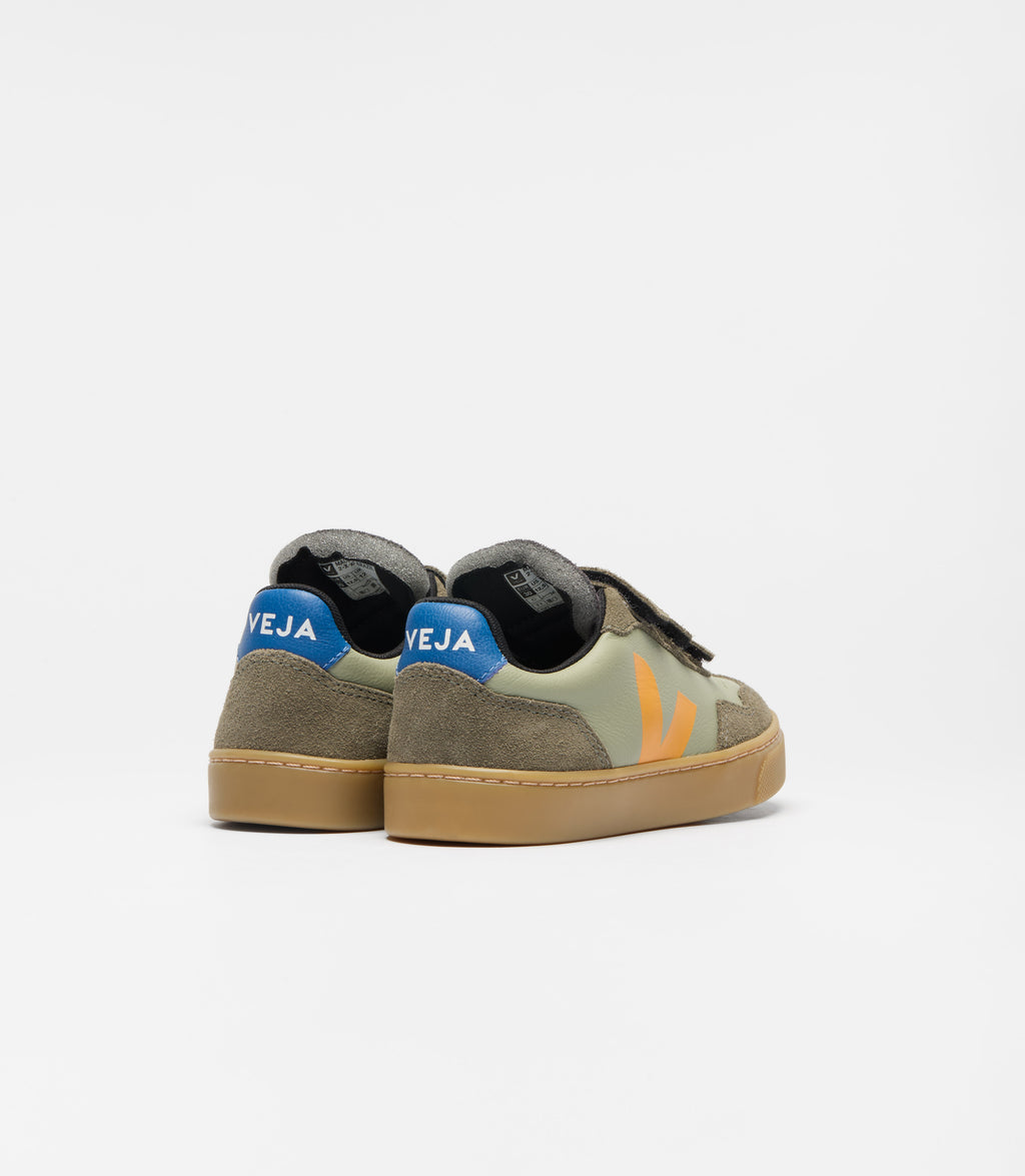 Baskets SMALL V-90 O.T. LEATHER CLAY MANGO KAKI
