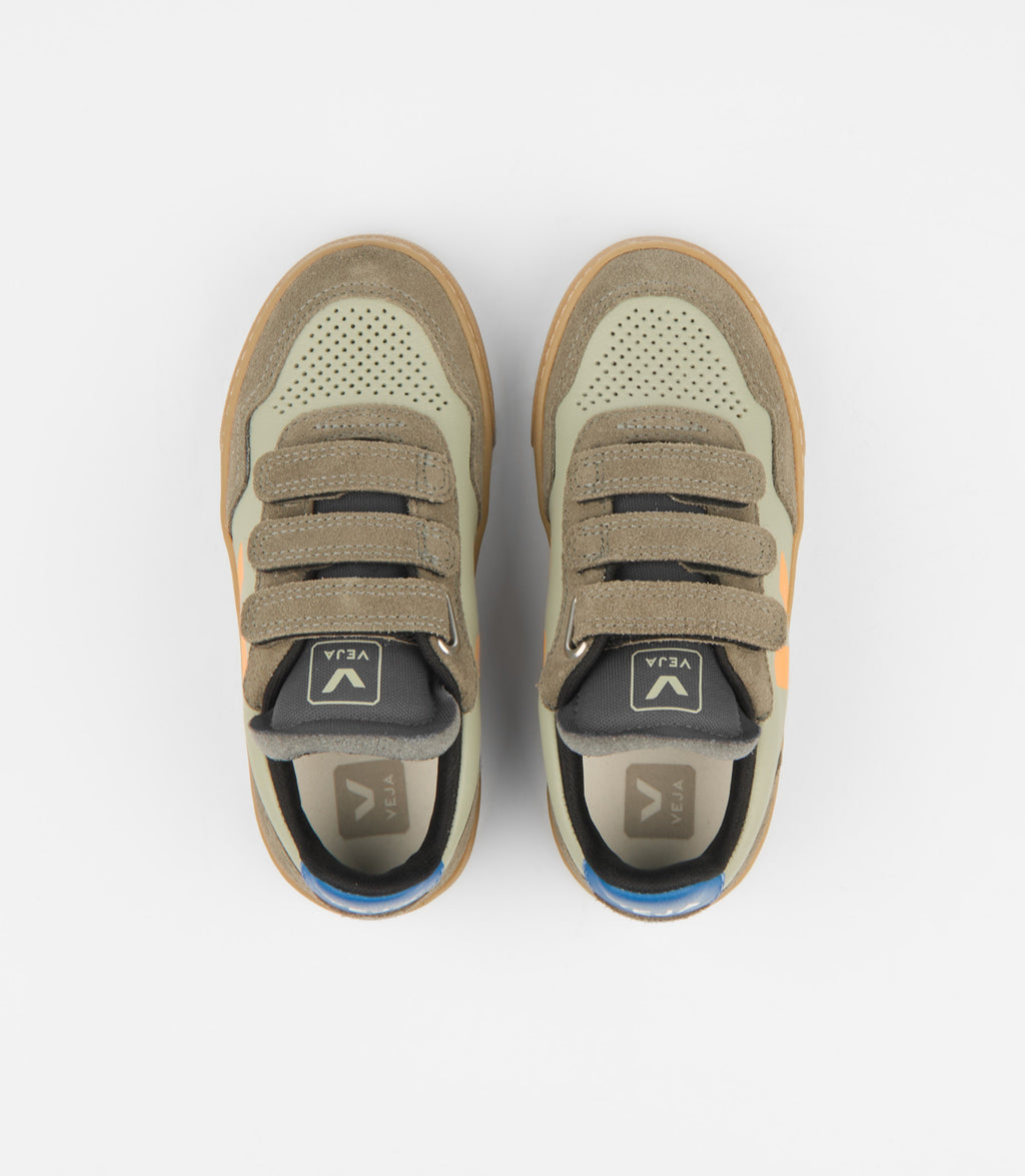 Baskets SMALL V-90 O.T. LEATHER CLAY MANGO KAKI