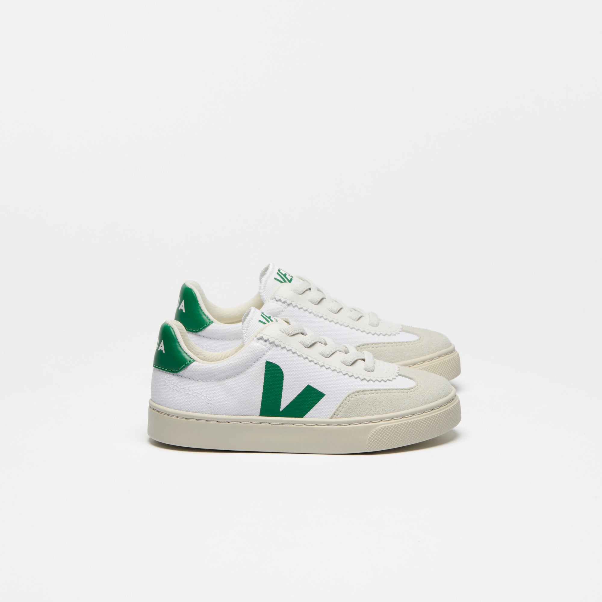 Small Volley White Emeraude sneakers
