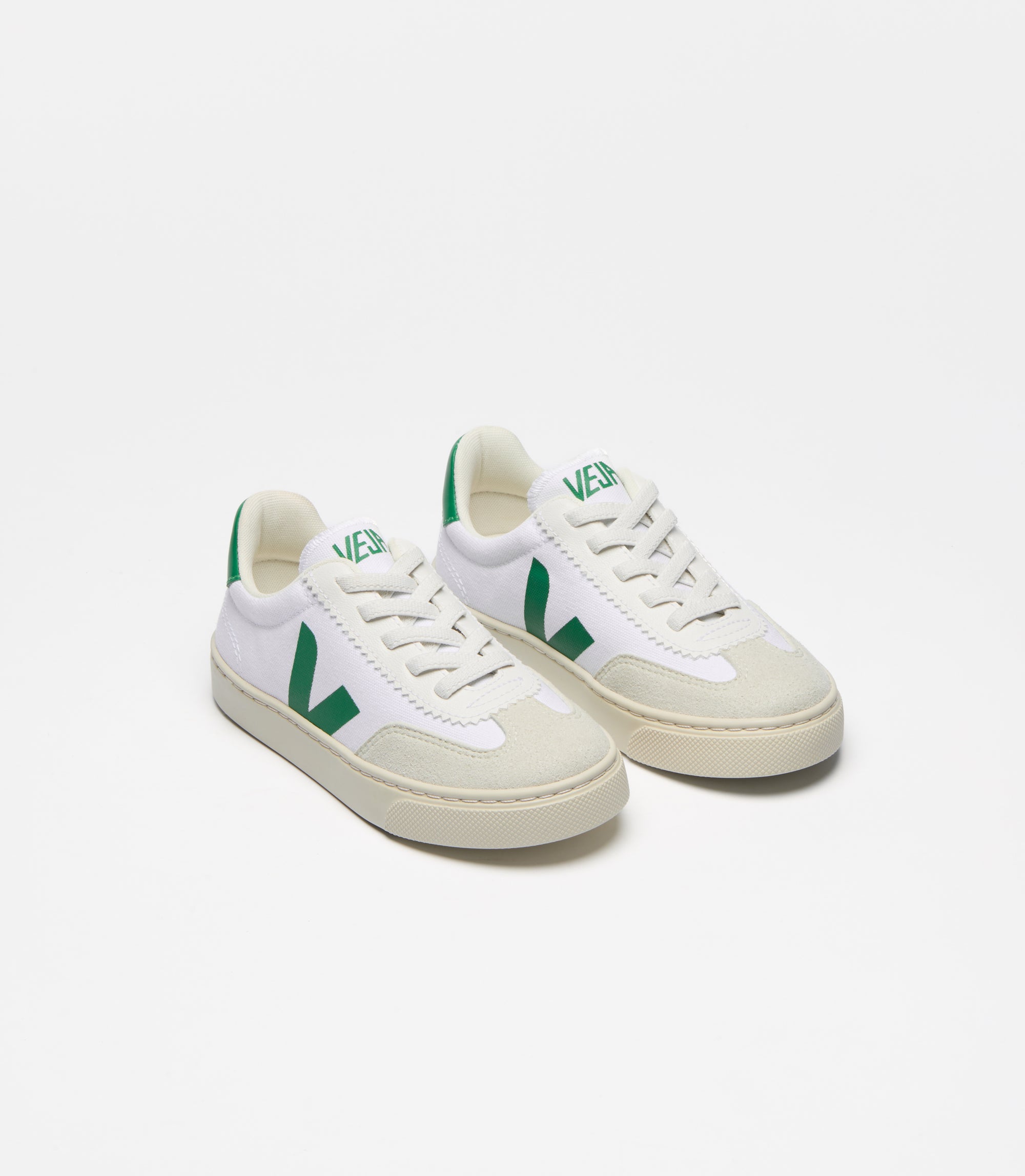 Small Volley White Emeraude sneakers