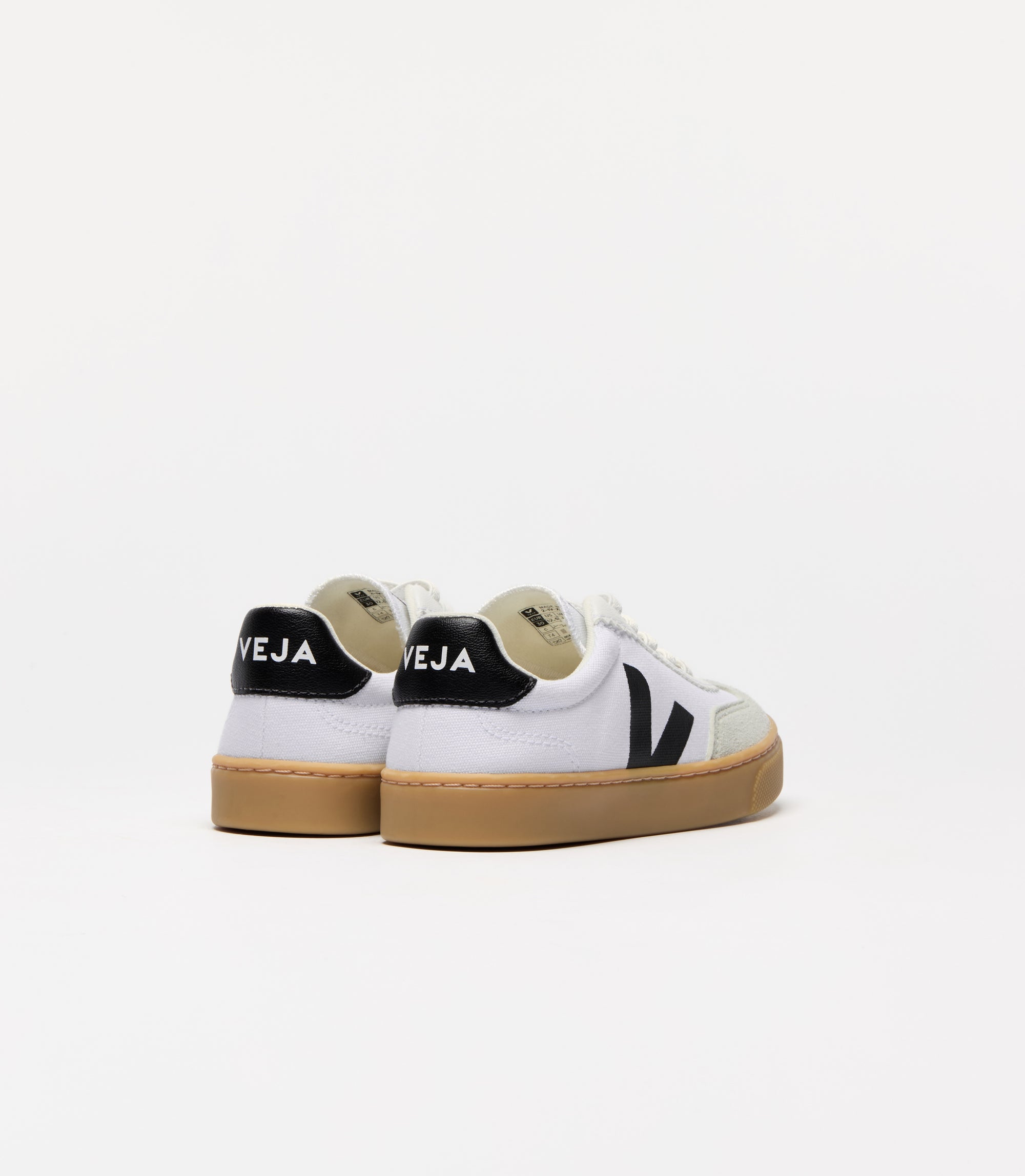 V-10 Multico Petale white scratch sneakers