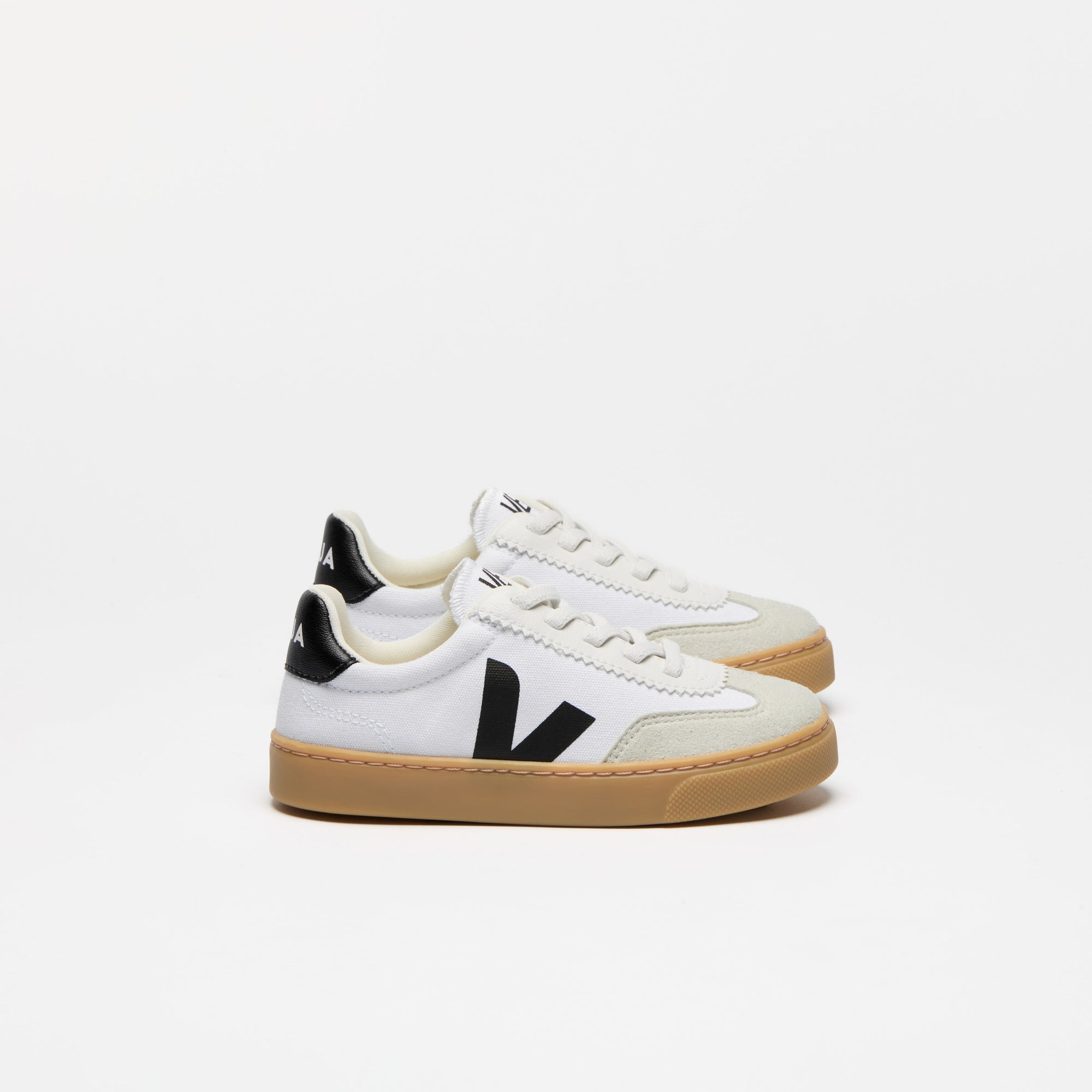 V-10 Multico Petale white scratch sneakers