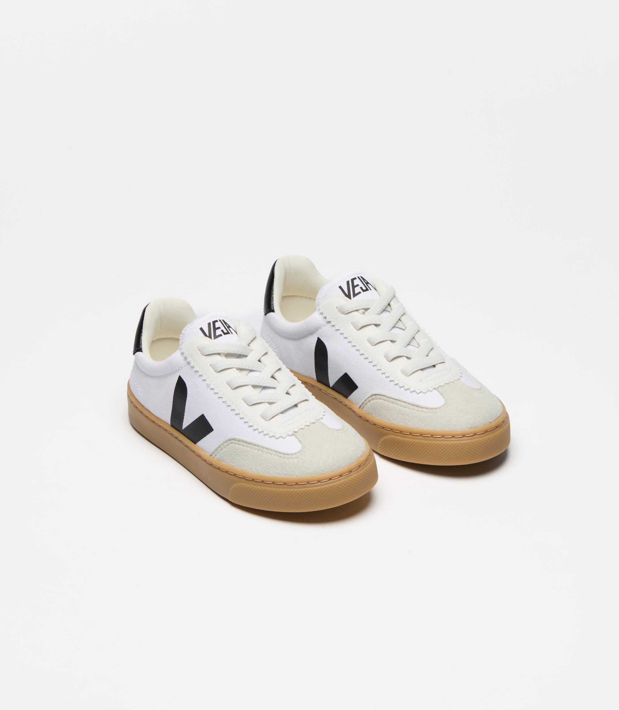 V-10 Multico Petale white scratch sneakers