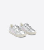 Baskets enfant Baskets scratchs V-12 CHROMEFREE LEATHER SILVER LASSI Veja 