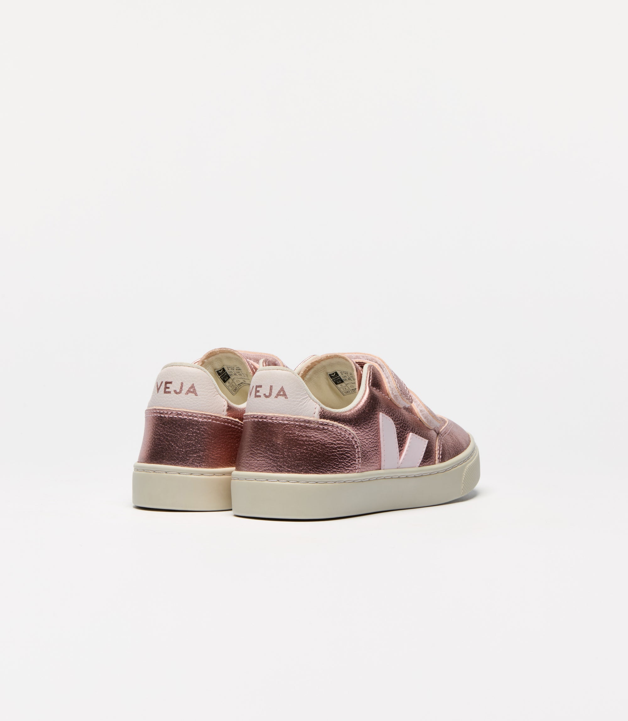 Scratch sneakers v-12 chromefree leather nacre lassi