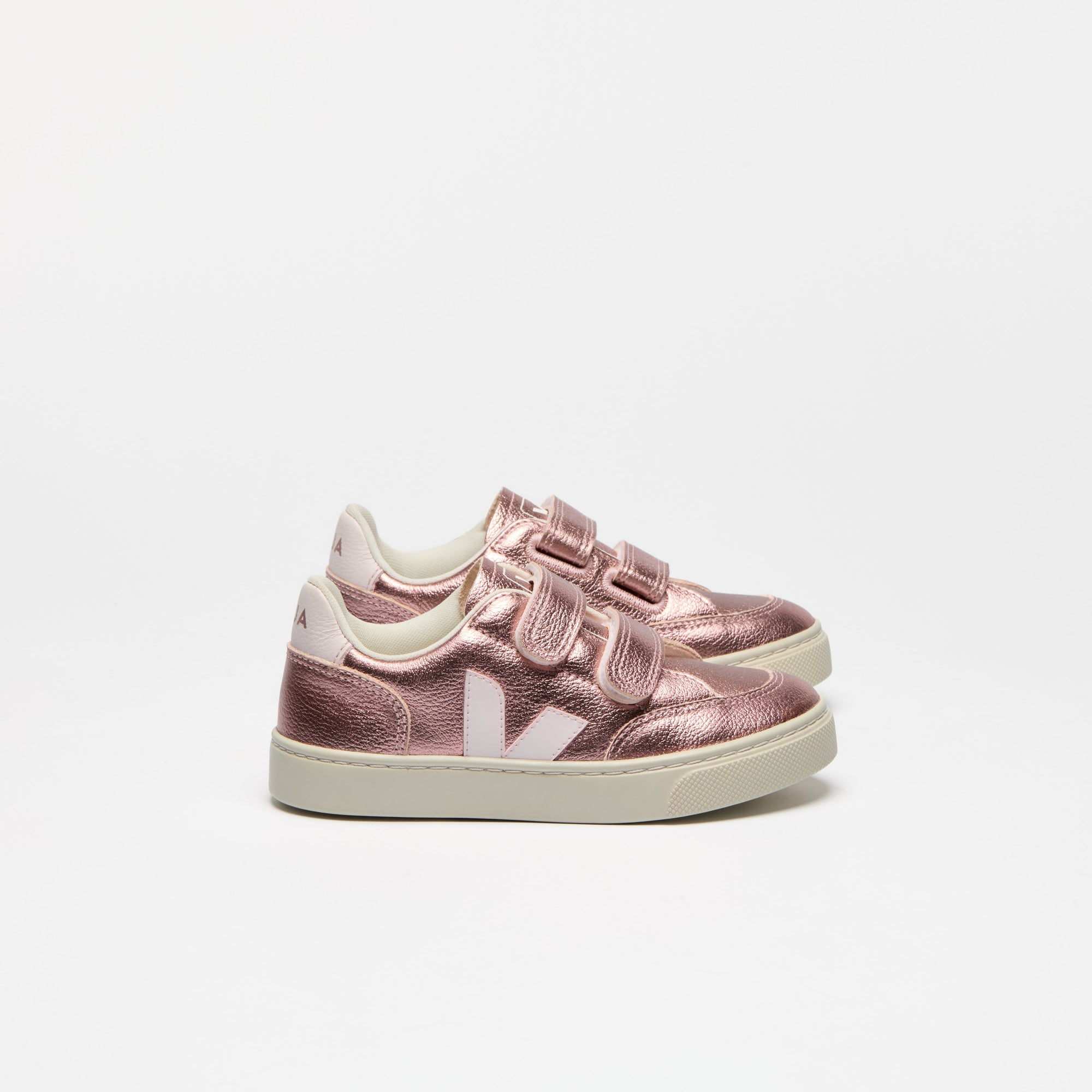 Scratch sneakers v-12 chromefree leather nacre lassi