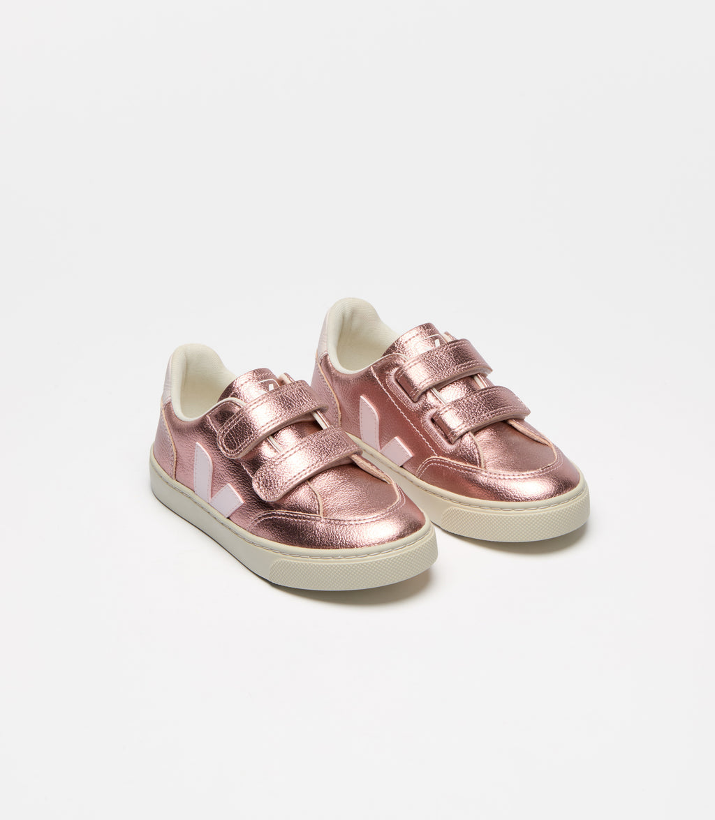 Scratch sneakers v-12 chromefree leather nacre lassi