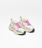 Veja Small Canary Lining Alveomesh – Gravel/Malibu/Silver – Eco-Friendly Kids’ Sneakers