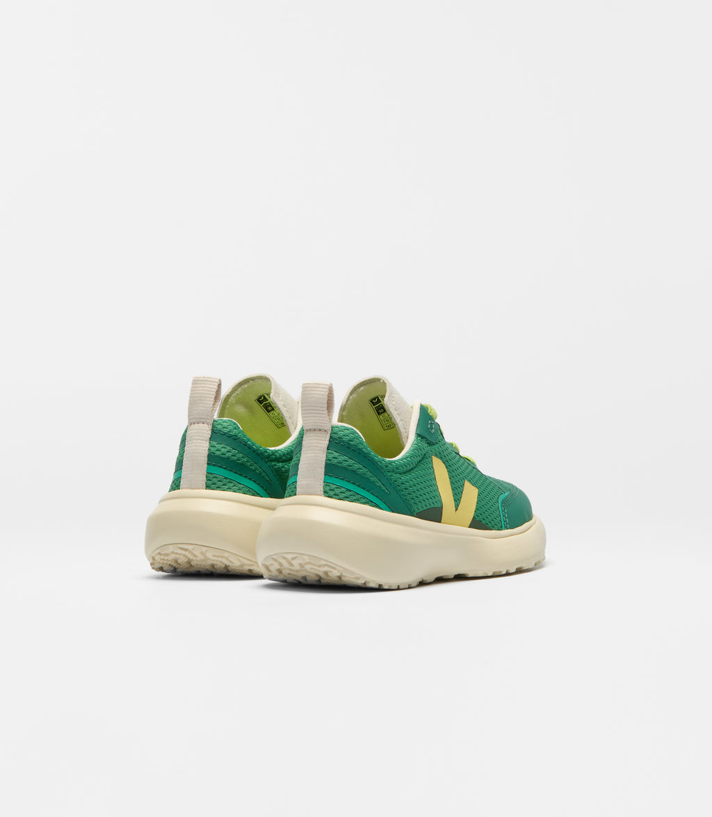 Veja Small Canary Alveomesh Emerald Mimosa Golf Sneakers
