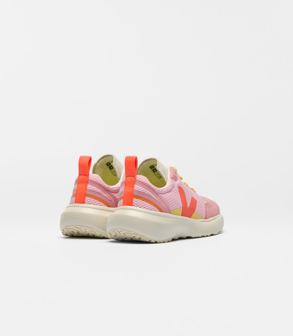 Veja Small Canary Alveomesh Marshmallow Orange Fluo Mary Sneakers