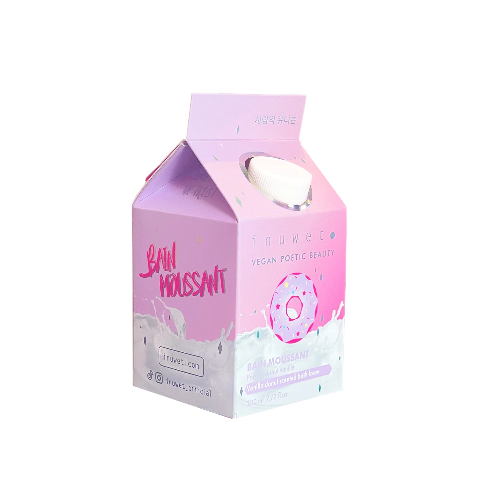 Coffret splash bain - Donuts vanille