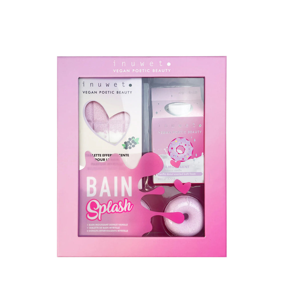 Coffret splash bain - Donuts vanille