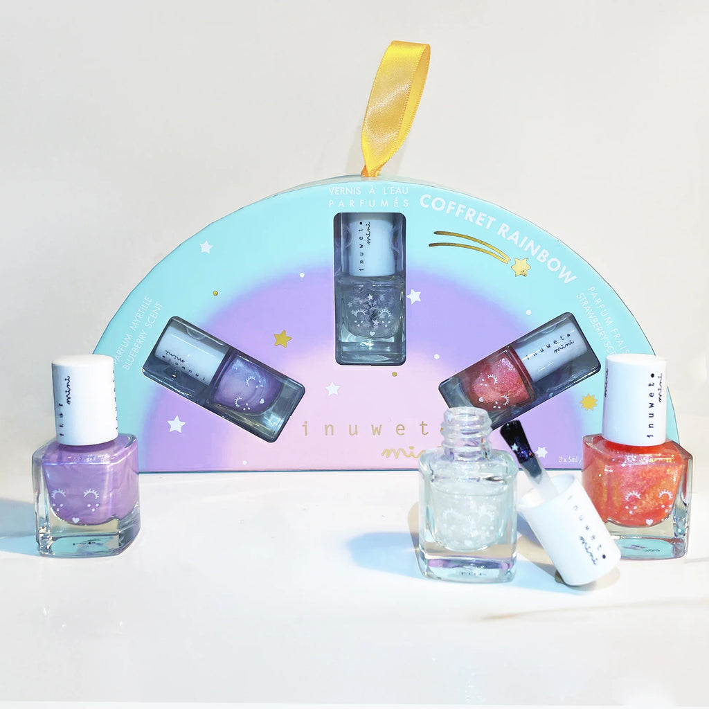 COFFRET RAINBOW - Trio vernis à l'eau parfumés