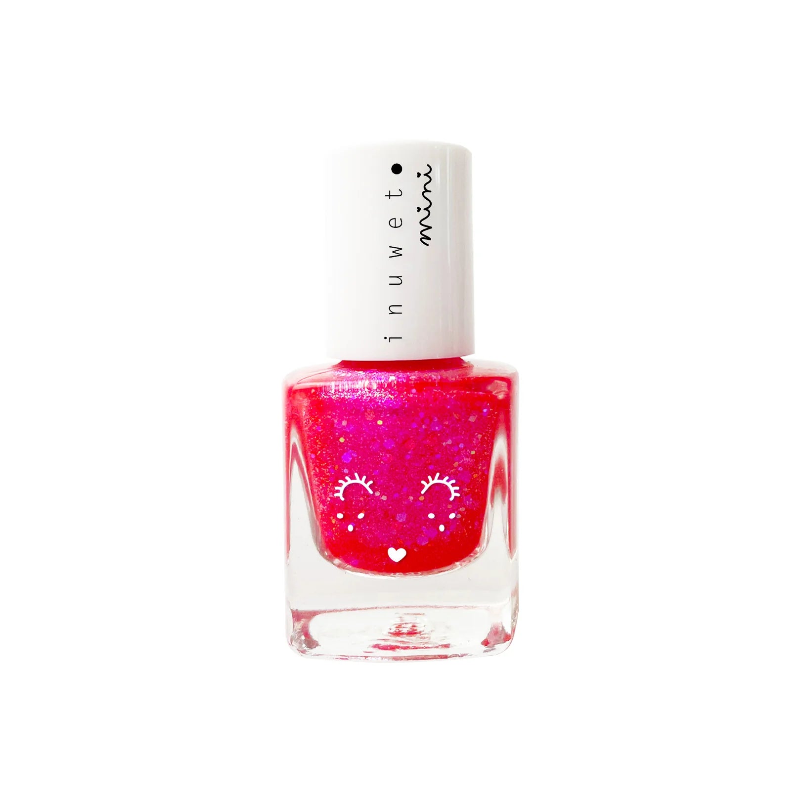 Vernis à l'eau rose fuchsia- Parfum fraise