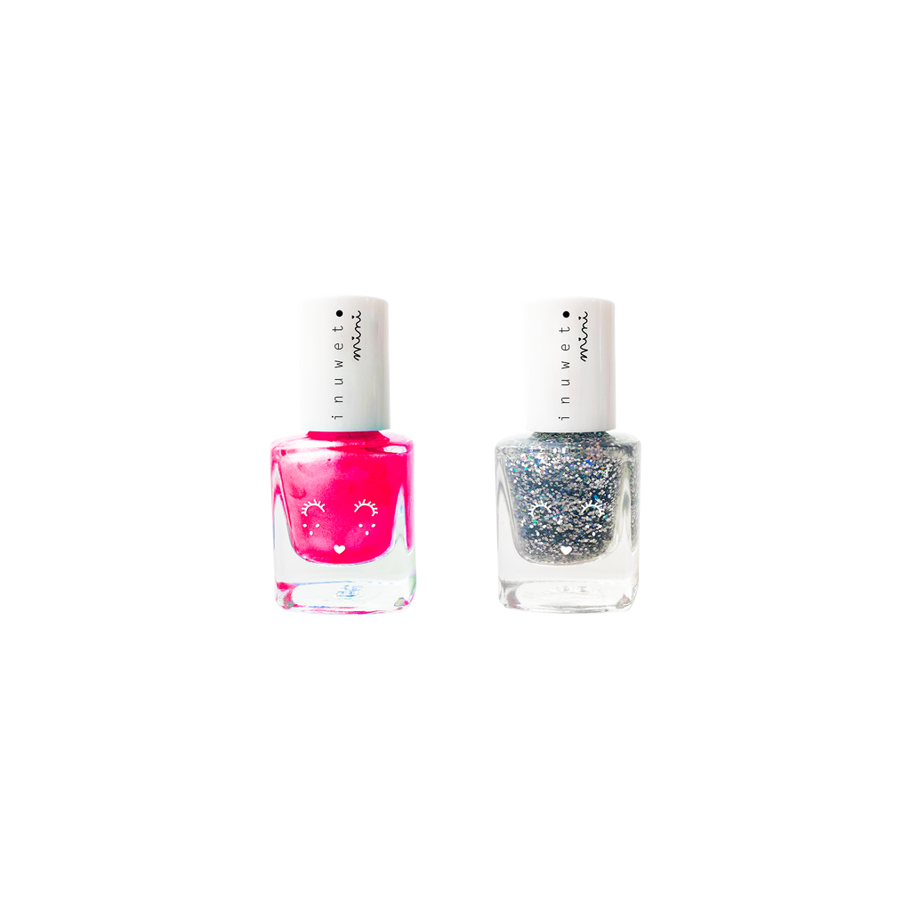 Vernis à l'eau Inuwet Bubble Gum détail — Little Dudes