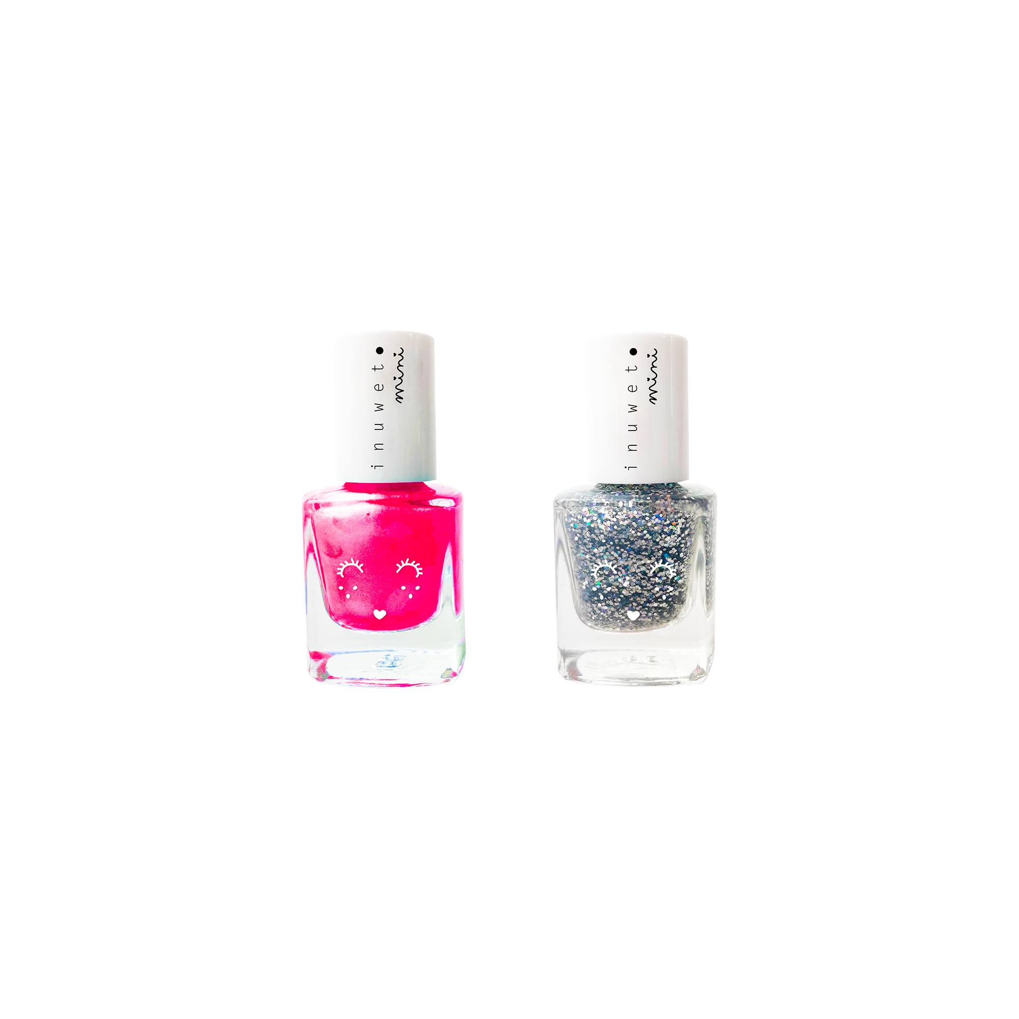 Vernis à l'eau Inuwet Bubble Gum détail — Little Dudes