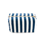 Vic Wash Bag– Blue midnight Stripes terry