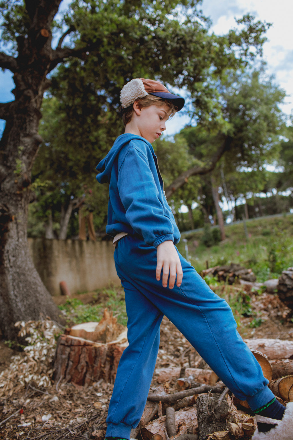 Heart blue jogging pants 