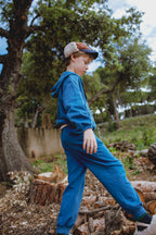 Heart blue jogging pants 