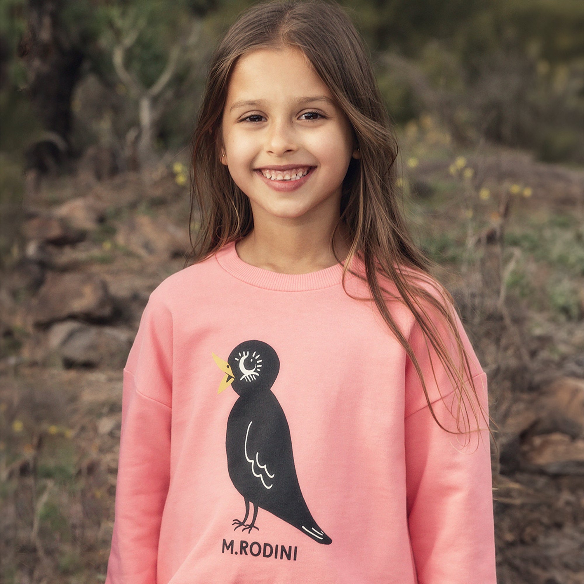 Sweat oiseau noir