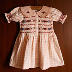 Romantic Pink Gingham Tunic