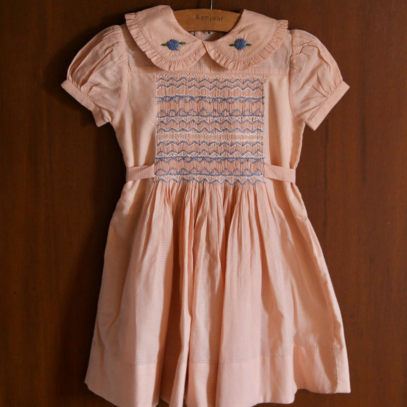 Pink Handsmock Dress