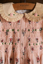 Tunique Romantique Pink Garden Flowers
