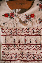 Handsmock Dress Garden Flowers