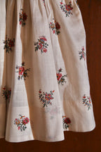 Handsmock Dress Garden Flowers