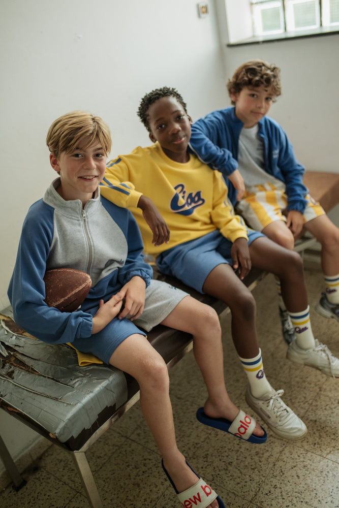 Sweat Zippé Colour Block "Cos I said so 1983"