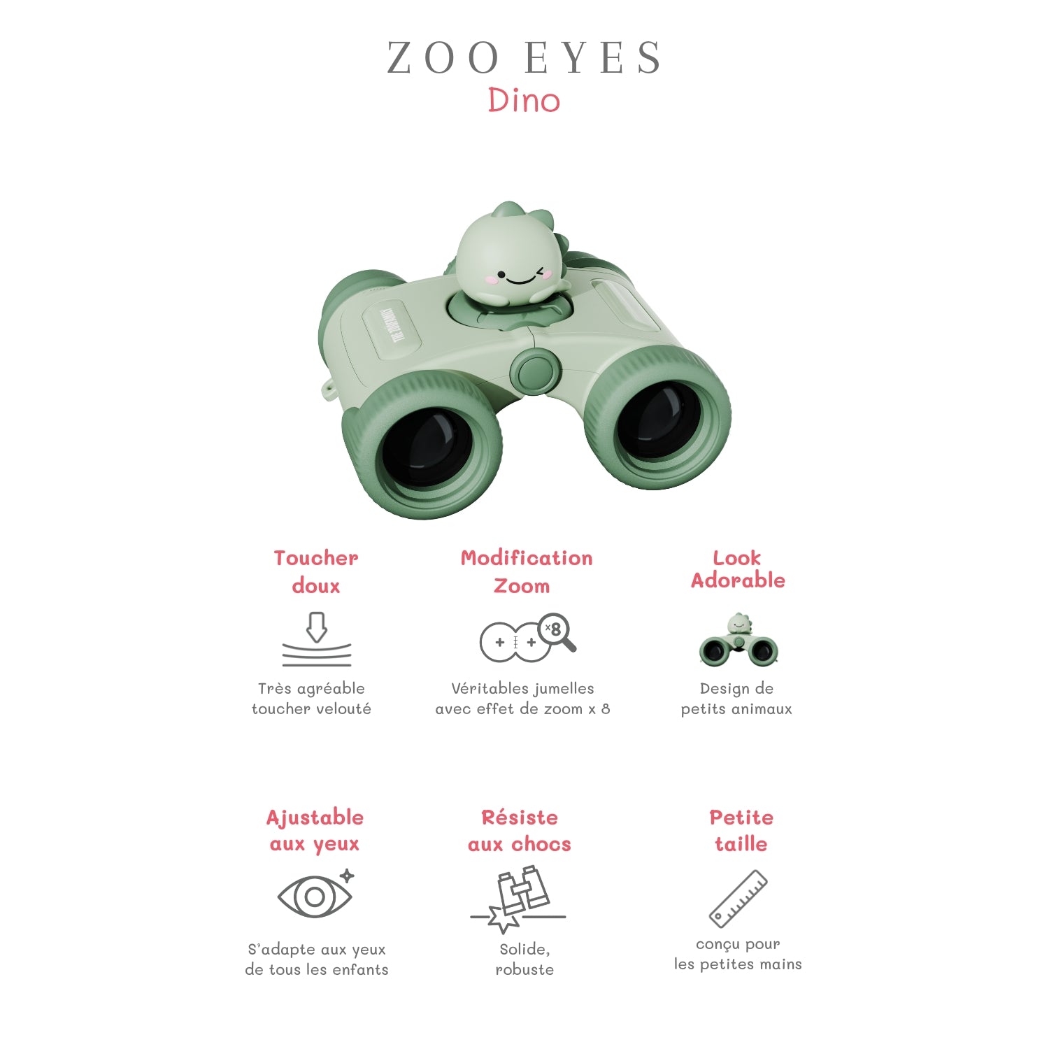 Jumelles - Zoo Eyes Dino