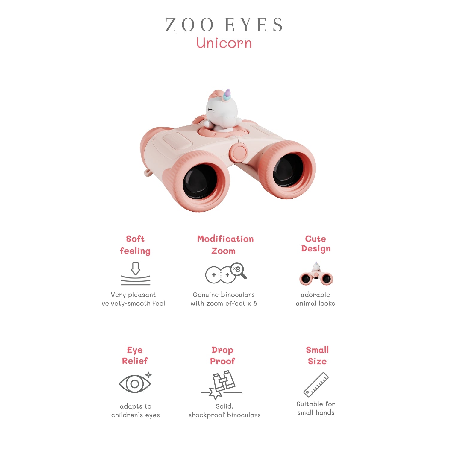 Jumelles - Zoo Eyes Licorne