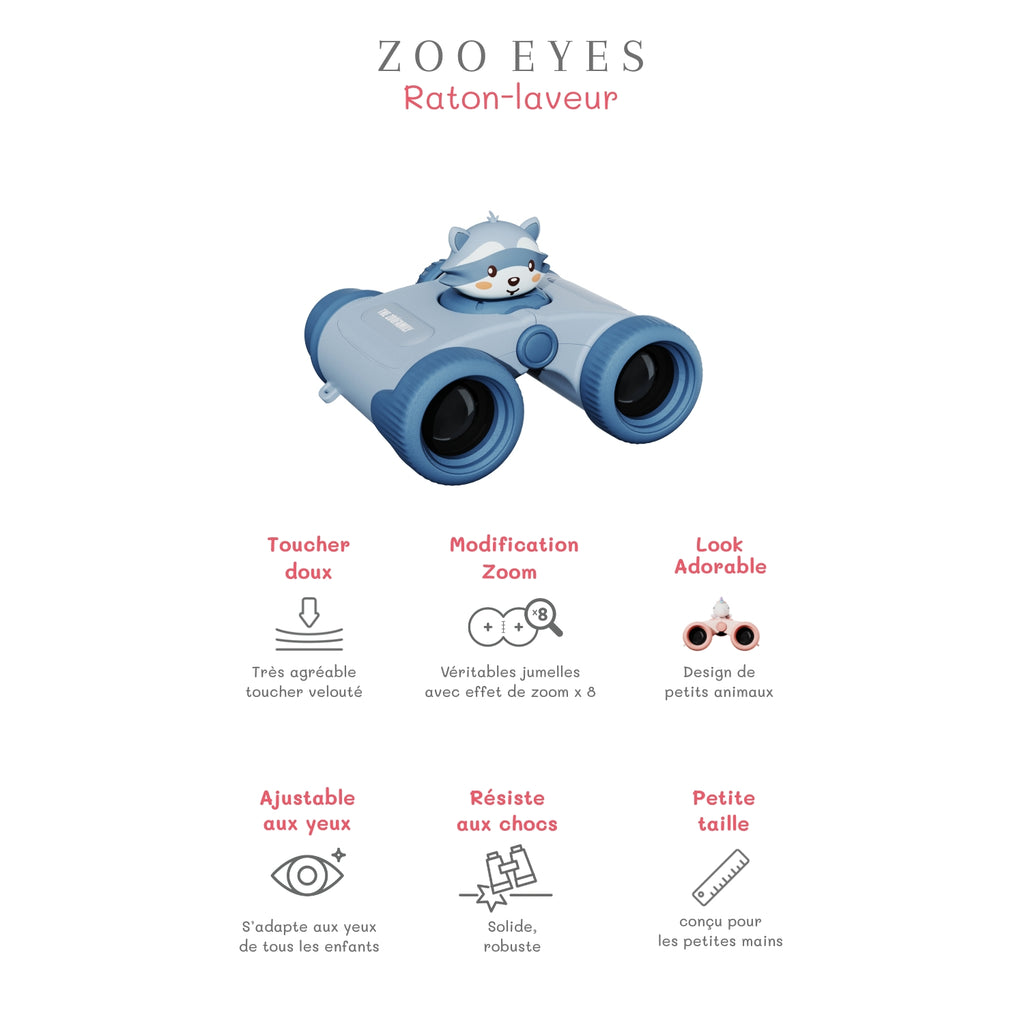 Jumelles - Zoo Eyes Racoon