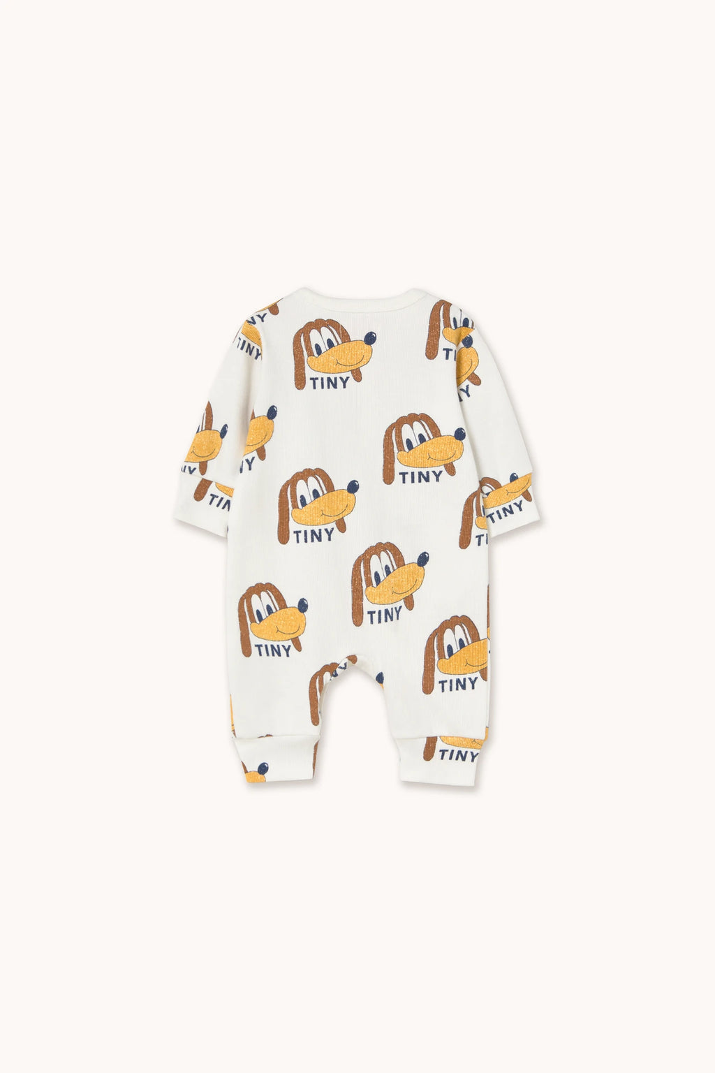 Ribbed dog pattern bodysuit