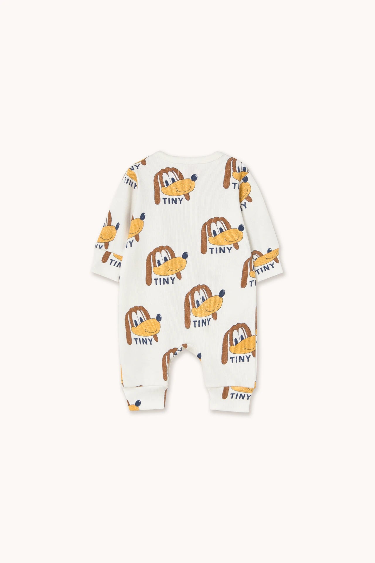Ribbed dog pattern bodysuit