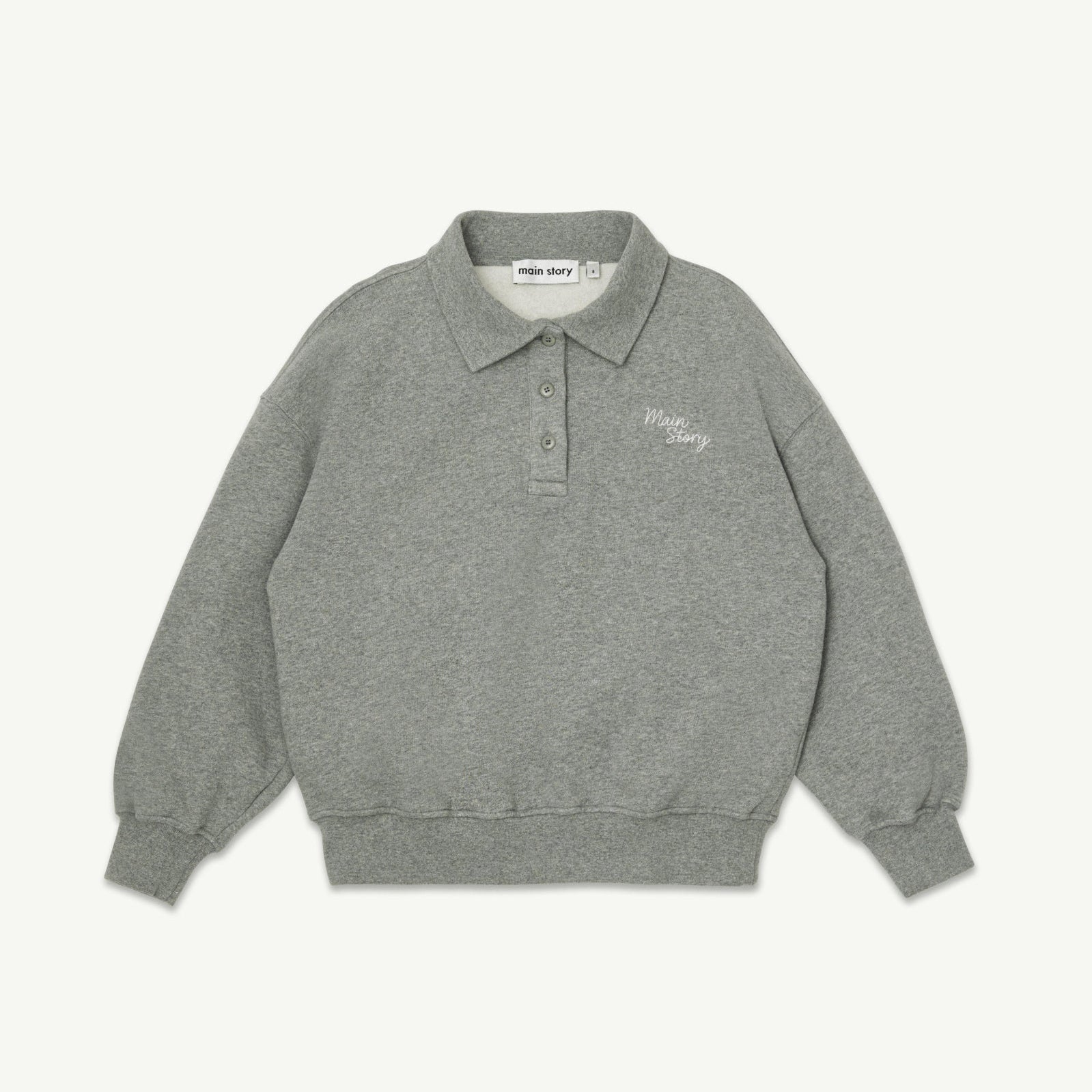 Sweat Polo Gris Main Story pour enfant