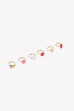 Set de bagues Bonton Fleurs