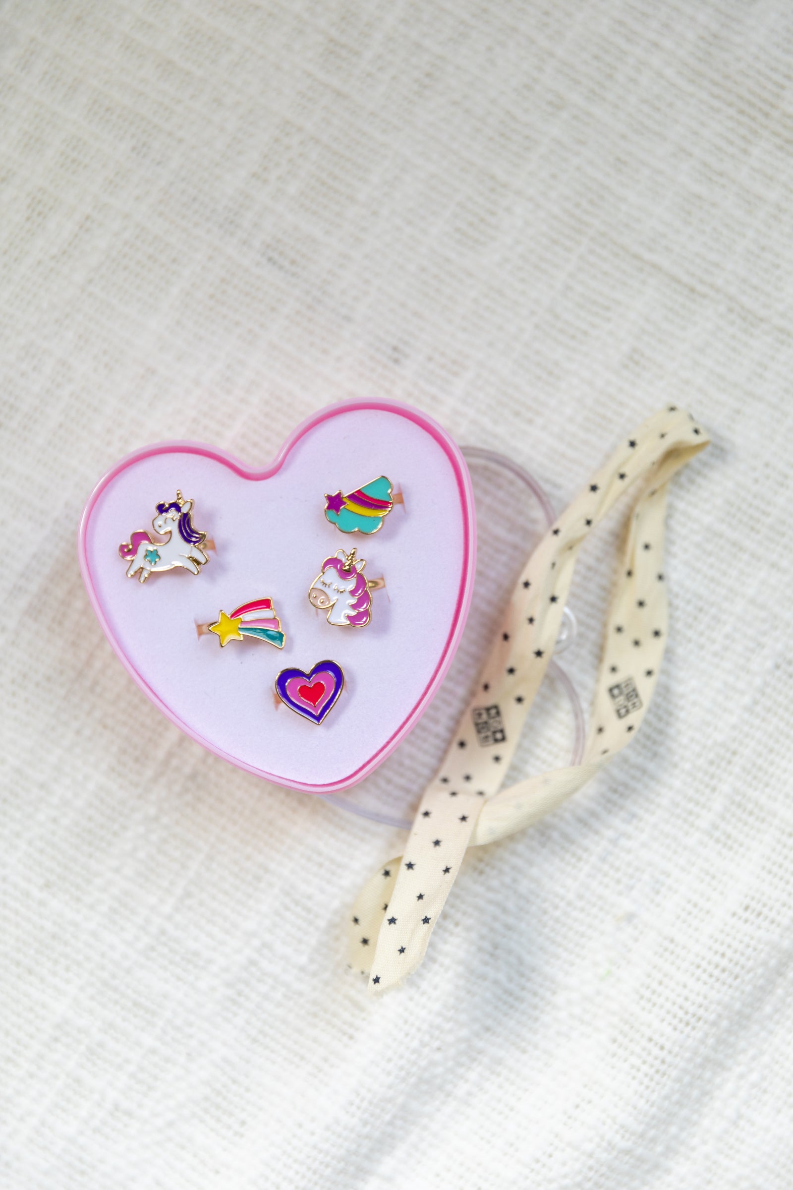 Bonton Heart Ring Set