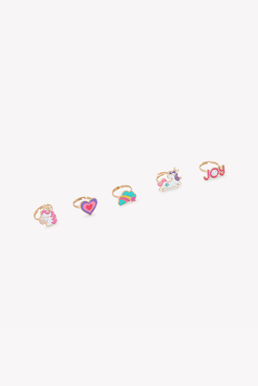 Bonton Heart Ring Set