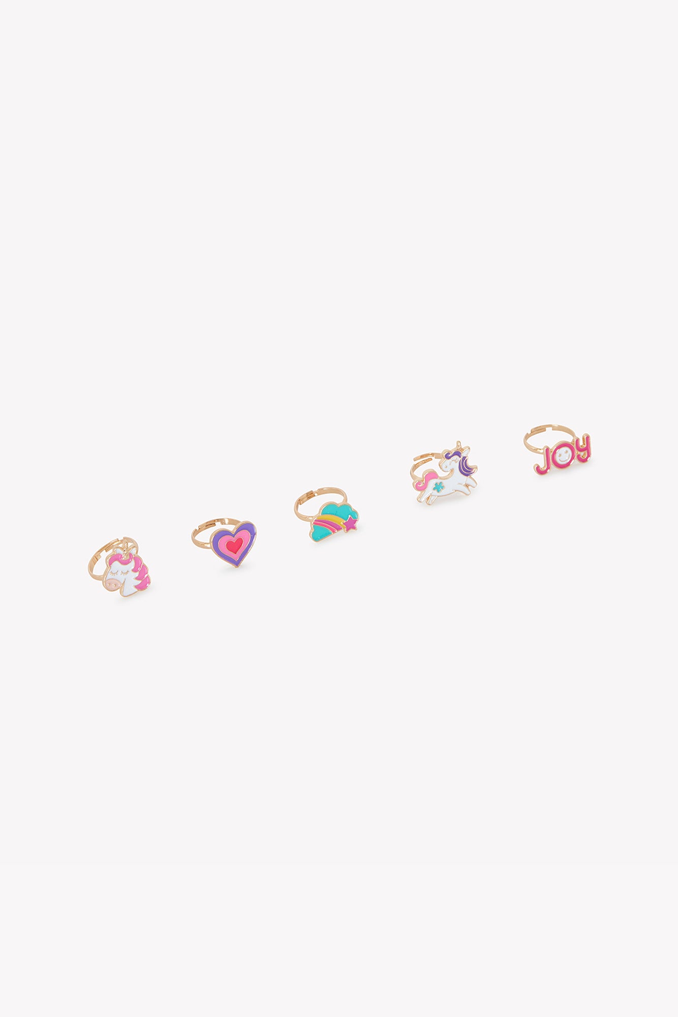 Bonton Heart Ring Set