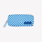 Trousse d'école Bonton Damier indigo