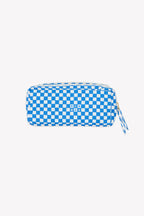 Trousse d'école Bonton Damier indigo